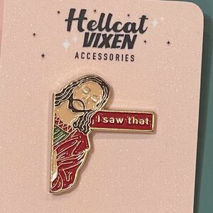 Jesus I Saw That Funny Meme Metal Enamel Pin Brooch Collectible